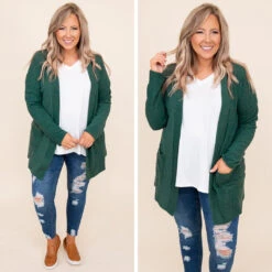 Here For A Lifetime Cardigan, Hunter Green -Chic Soul Store 8 879b0627 dff1 49d7 8e57 8c1eb05bb66a