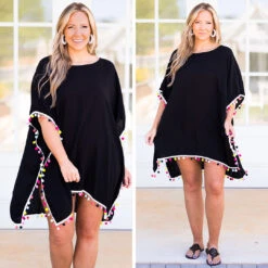 Good Times In The Sun Coverup, Black -Chic Soul Store 8 917f211c 5d27 49b2 9dd9 90e2c564ef06