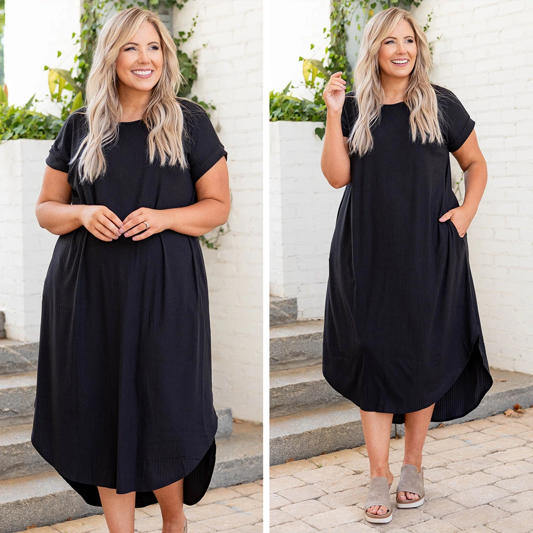 Here We Go Again Dress, Black 8 Here We Go Again Dress, Black - Image 6