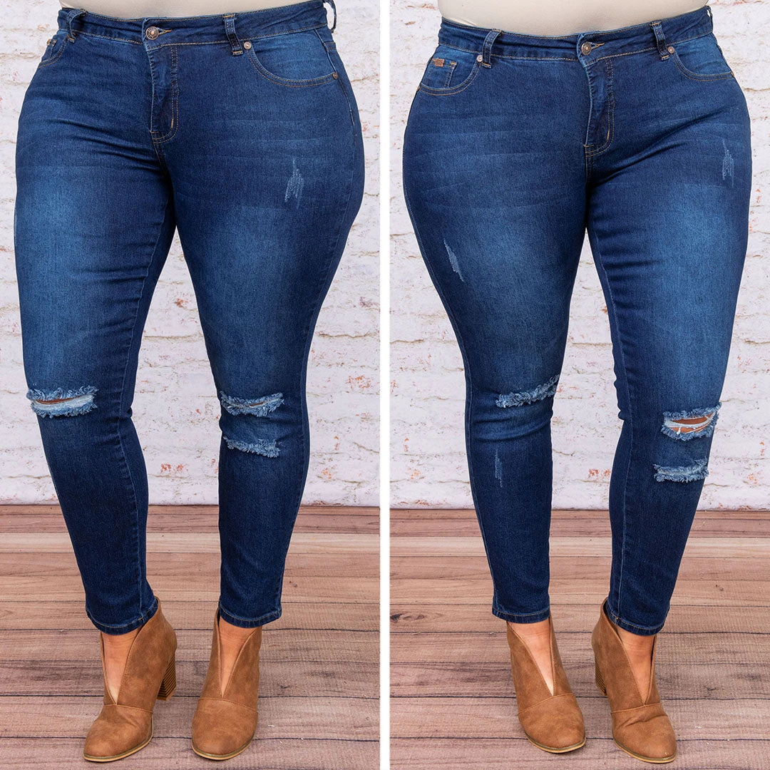 Fated Love Jeggings, Medium Wash 8 Fated Love Jeggings, Medium Wash - Image 6