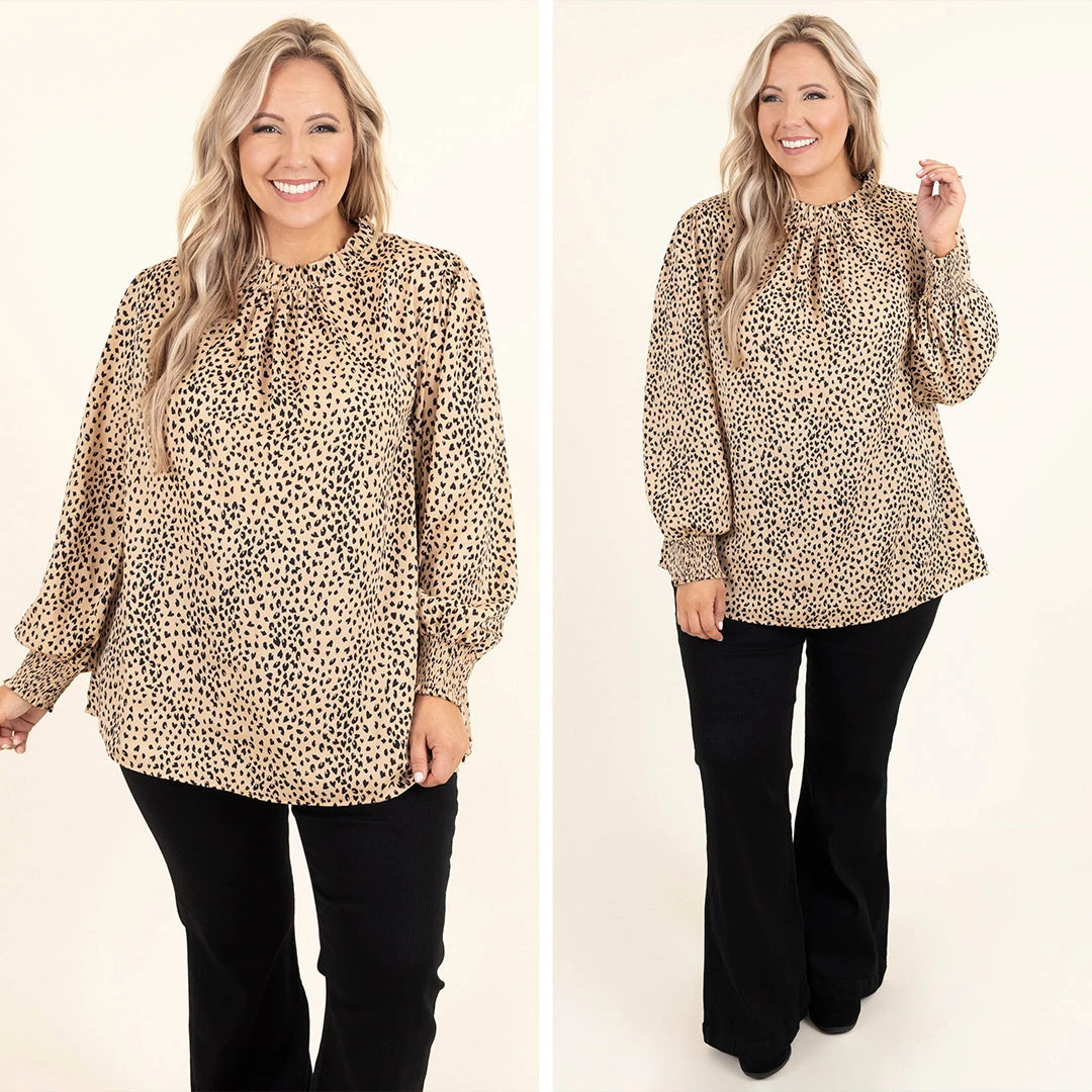 New Surprises Top, Beige 8 New Surprises Top, Beige - Image 6