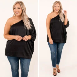 Skip The Business Top, Black -Chic Soul Store 8 d5a88c2b d818 46d2 bacc 7dde2862179e