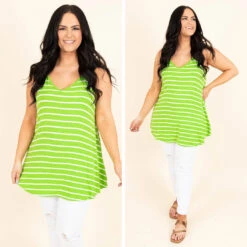 Toes In The Sand Tank, Green -Chic Soul Store 8 eaff2050 409a 46f1 a8a8 24bac4def93a