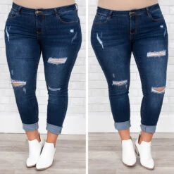 Skipping Around Jeans, Dark Wash -Chic Soul Store 8 efec85f7 1210 4e74 8cc4 9d32184295ae