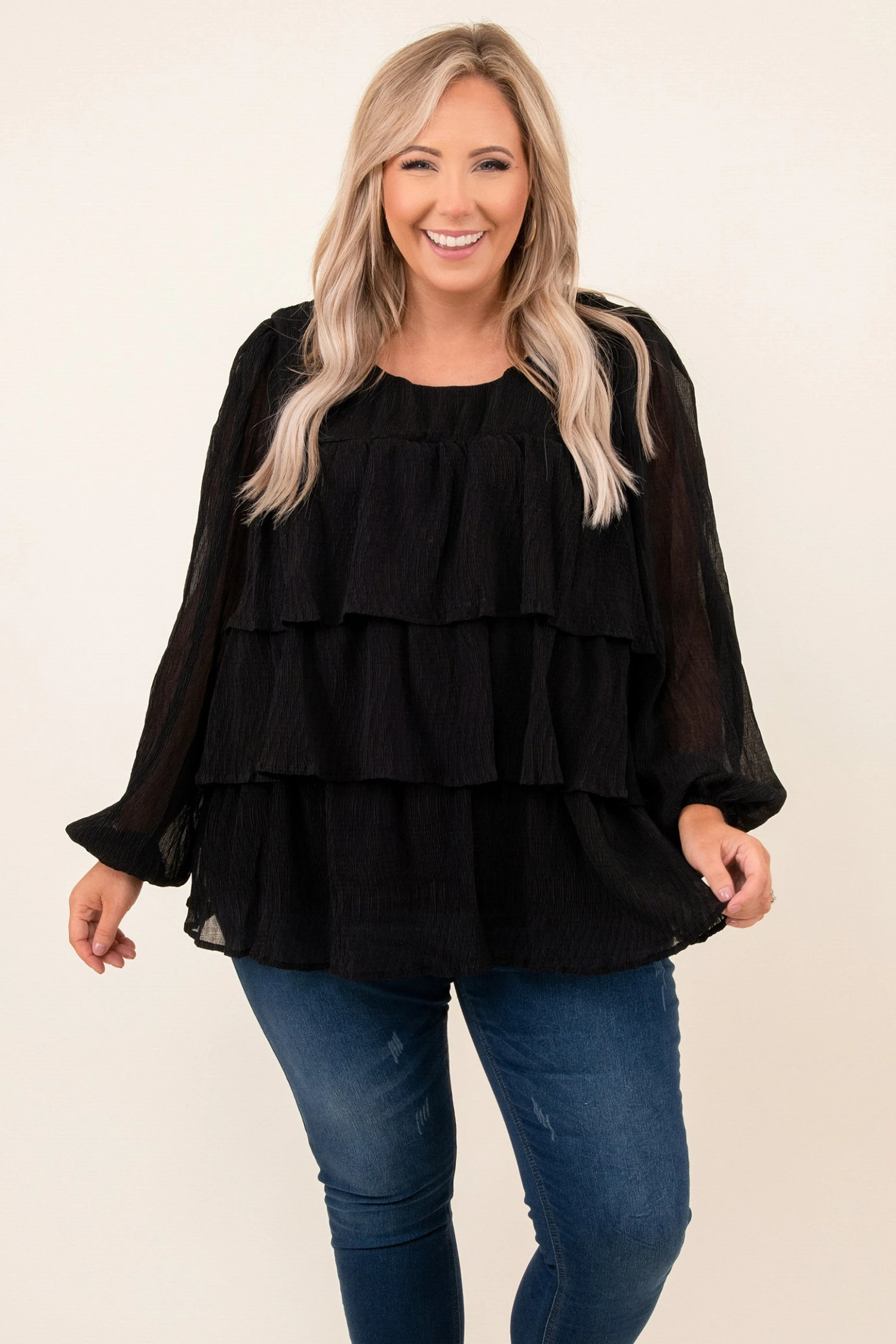 Pure Ambition Blouse, Black 3 Pure Ambition Blouse, Black