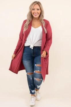 Feeling Carefree Cardigan, Apple Butter -Chic Soul Store 9 16 15525