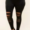 Cowboy Casanova Leggings, Black
