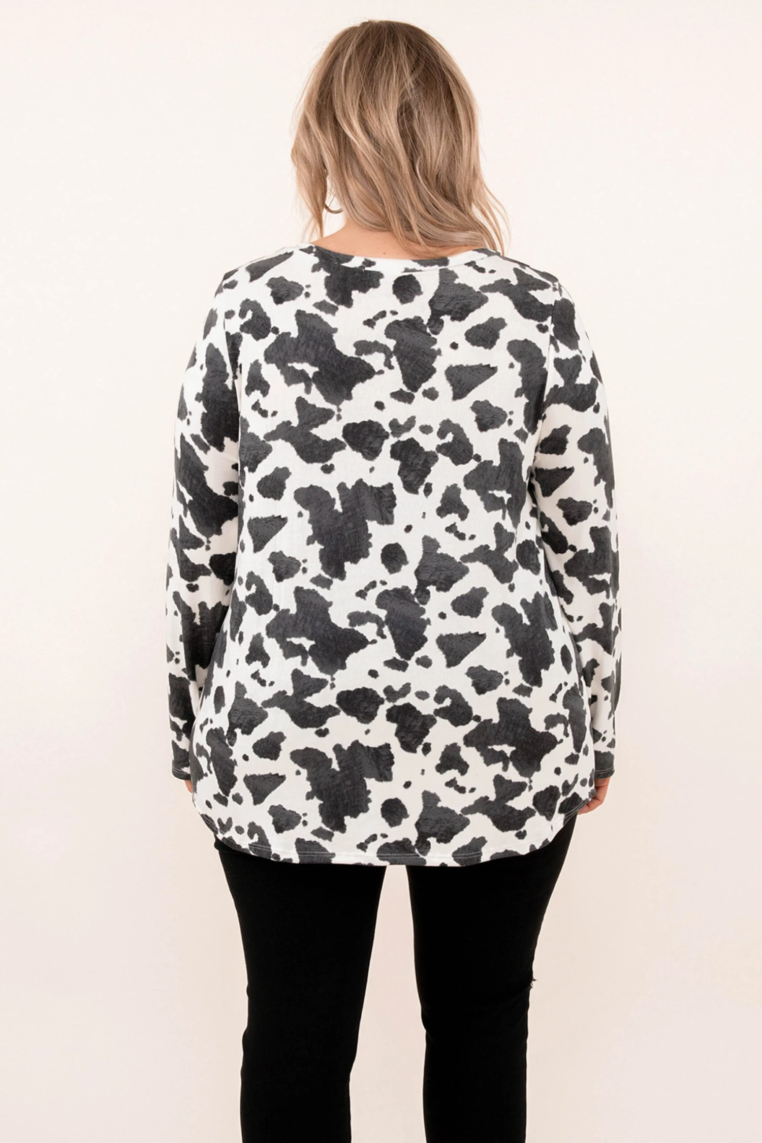 Count On Me Top, Charcoal 7 Count On Me Top, Charcoal - Image 5