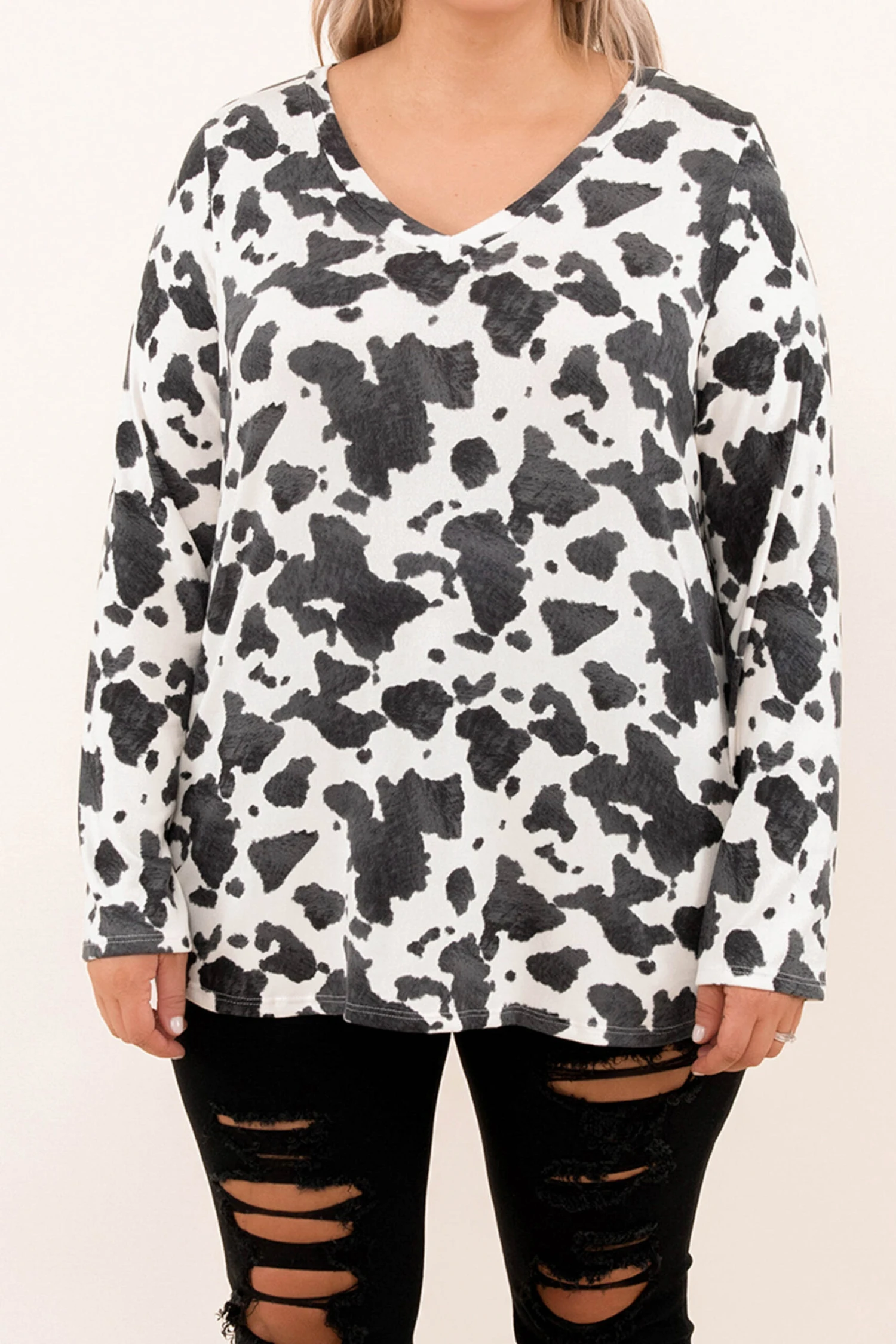 Count On Me Top, Charcoal 6 Count On Me Top, Charcoal - Image 4