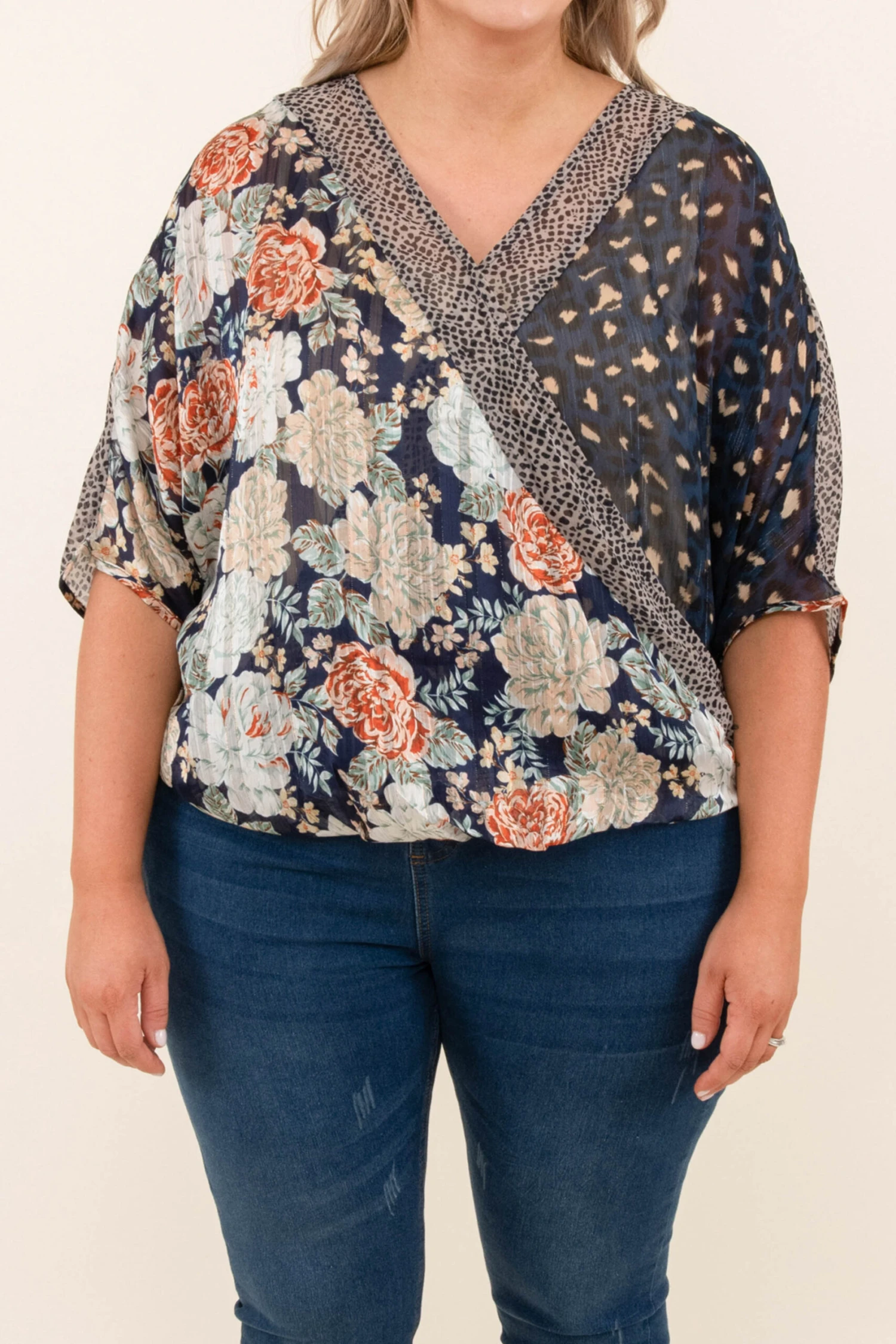 Everything You Need Top, Navy 6 Everything You Need Top, Navy - Image 4