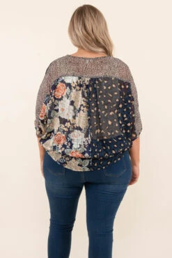 Everything You Need Top, Navy 12 Everything You Need Top, Navy -Chic Soul Store 9 30 17048