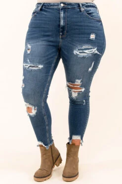I'm Living My Best Life Skinny Jeans, Dark Wash 8 I'm Living My Best Life Skinny Jeans, Dark Wash -Chic Soul Store 9 7 14950