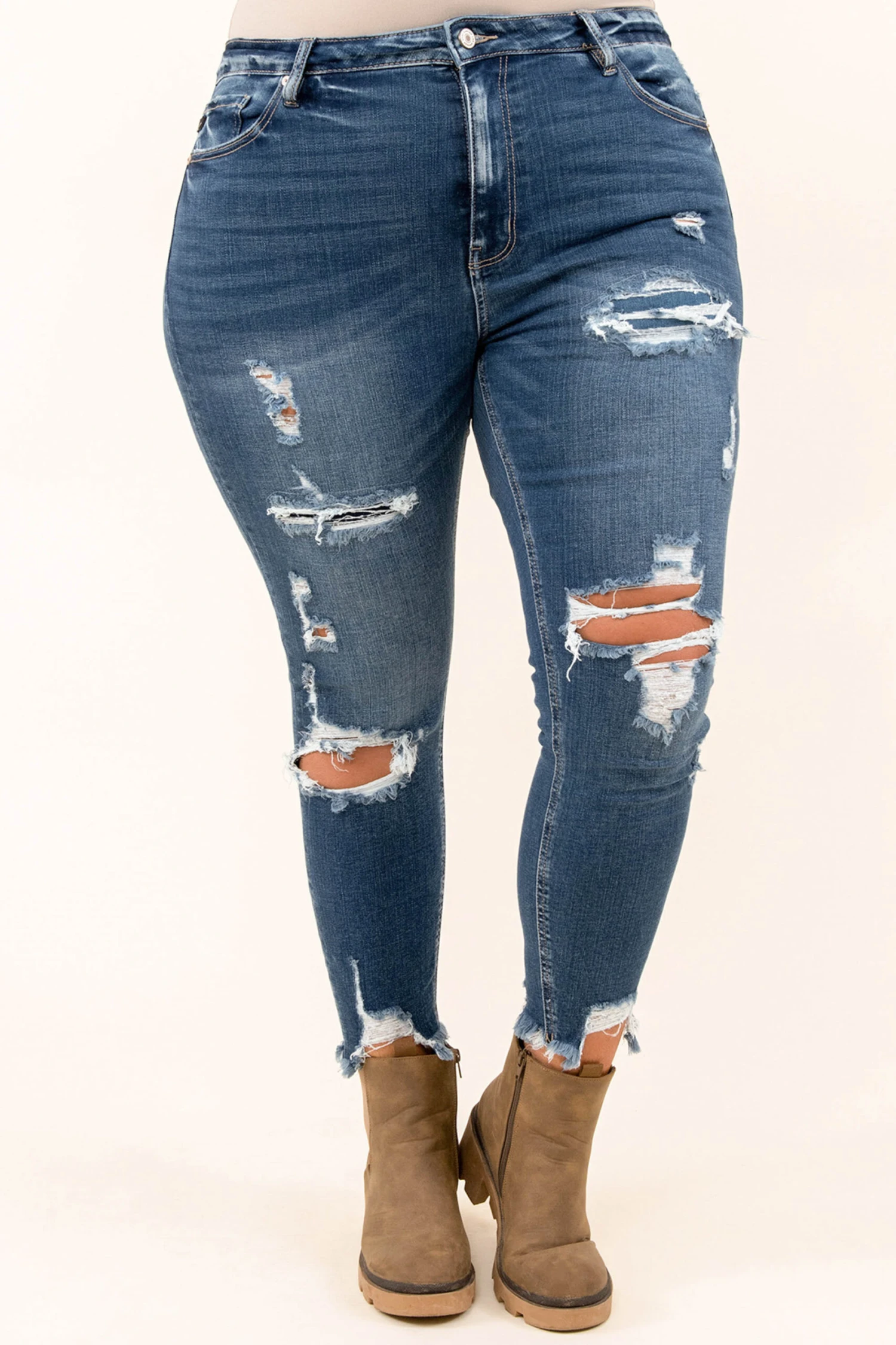 I'm Living My Best Life Skinny Jeans, Dark Wash 3 I'm Living My Best Life Skinny Jeans, Dark Wash