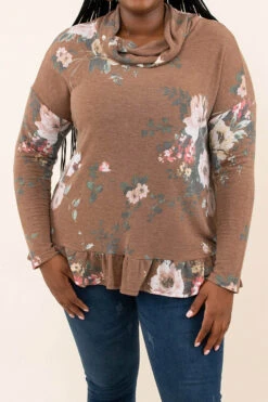 Make Me Think Top, Mocha 11 Make Me Think Top, Mocha -Chic Soul Store 9 7 15011