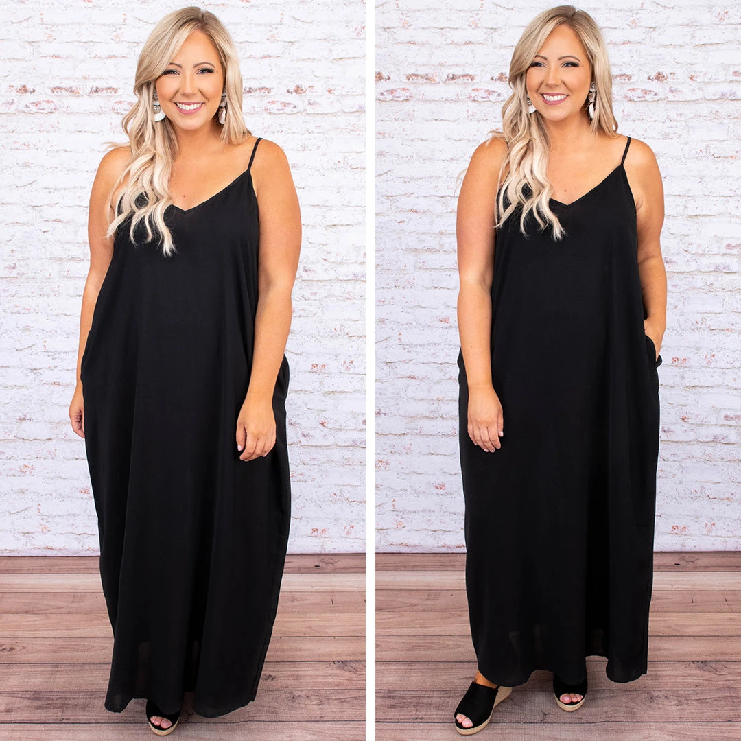 From Day To Night Dress, Black 8 From Day To Night Dress, Black - Image 6