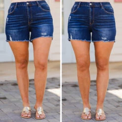 Tell Me Something Good Shorts, Dark Wash -Chic Soul Store 9 38182c14 e501 43d5 a95e 7182ff696d10