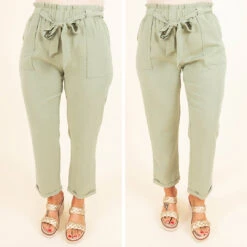 Nice For Once Pants, Sage -Chic Soul Store 9 463ab560 2742 4a5a bdf9 0ad625fe2a5e