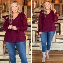 Fresh Outlook Top, Wine 13 Fresh Outlook Top, Wine -Chic Soul Store 9 47f1bf5a 522a 4a98 8c39 45b657c8b475