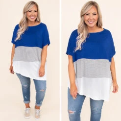 Broken Record Top, Royal Blue -Chic Soul Store 9 841b44fd 21dd 434b a15e 1ef56b6f7f75