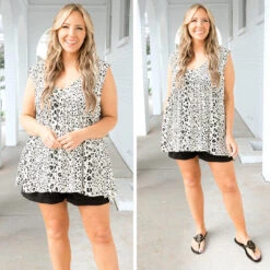 Spotted Tank, White Mix -Chic Soul Store 9 8d2d6a03 1f02 48c9 9ad3 2e24d82686ab