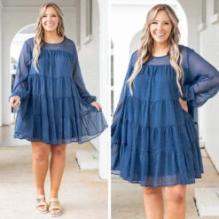 Seems Like Forever Dress, Navy -Chic Soul Store 9 9bc86425 66c4 4734 8d87 8a0dc52f5312