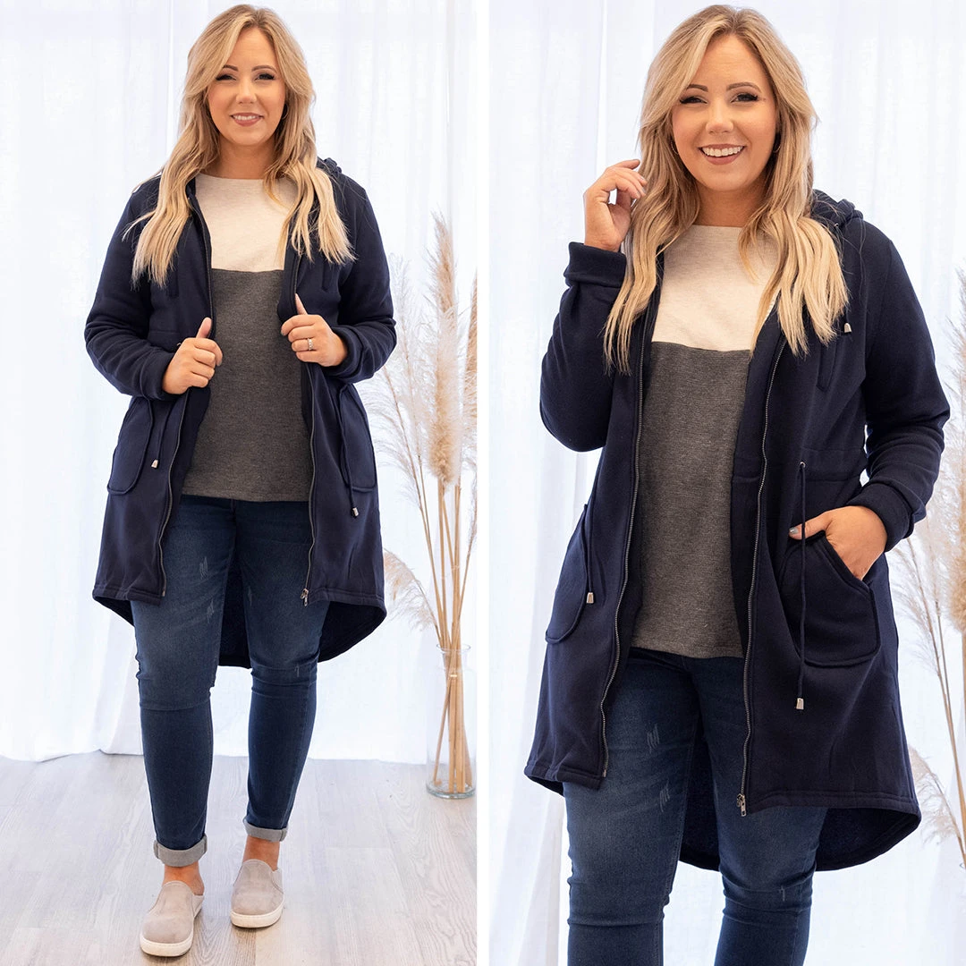 Early Morning Jacket, Navy 8 Early Morning Jacket, Navy - Image 6