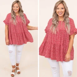 Coffee By Candlelight Top, True Red -Chic Soul Store 9 a02a8bac c727 40a7 b025 d3db9b7386e1