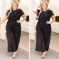 No Ordinary Day Jumpsuit, Black -Chic Soul Store 9 ac4c13eb 85f0 4871 91ff bc9a0a616b54