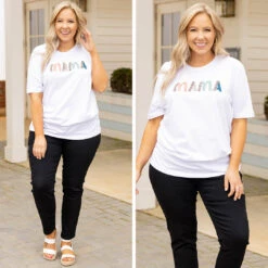 Leopard Mama Tee, White -Chic Soul Store 9 bd23e12b f21f 4a01 ac26 a754c5c4a681
