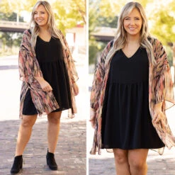 Long Day Out Cardigan, Black Rust -Chic Soul Store 9 c3248f21 dde0 40b2 ab70 208867bf6cff