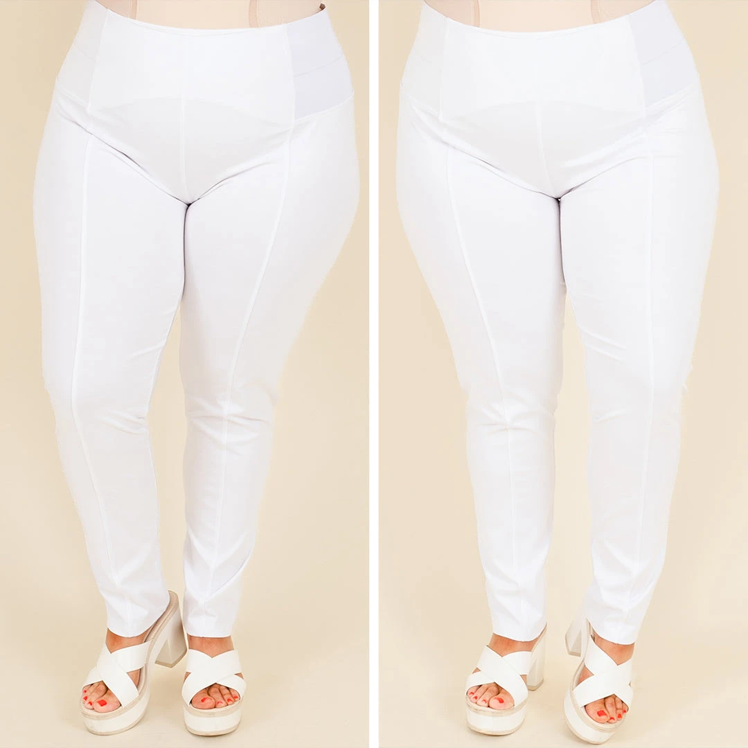 Never Doubted You Leggings, White 9 Never Doubted You Leggings, White - Image 7