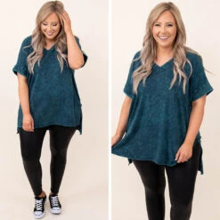 Comfy Travels Top, Deep Aqua Mineral Wash -Chic Soul Store 9 d51ea5be 4c09 46ea b3b8 cf079f154b14