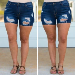 Not Falling Asleep Shorts, Dark Navy -Chic Soul Store 9 eb272fb3 d042 46fe 8c10 d7c0f997635c