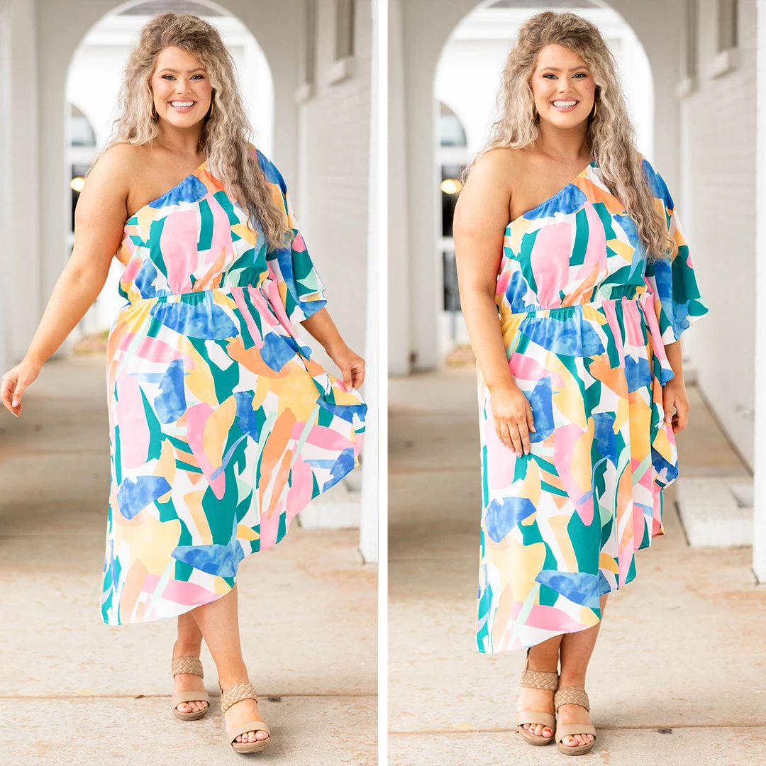 Sandy Gal Dress, Green 8 Sandy Gal Dress, Green - Image 6