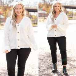 Upstate Destinations Cardigan, White -Chic Soul Store 9 f651b00b 199a 4e1c 9f71 8ee604e83fc8