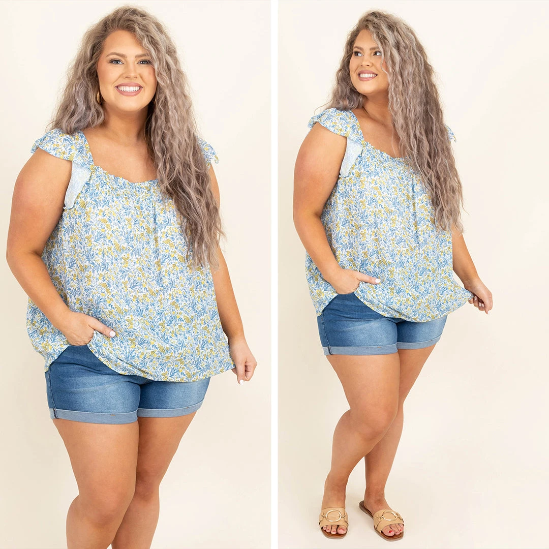 Summer Crush Tank, Blue 8 Summer Crush Tank, Blue - Image 6