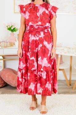 A Crazy Idea Dress, Pink 14 A Crazy Idea Dress, Pink -Chic Soul Store ACrazyIdeaDress Pink 3