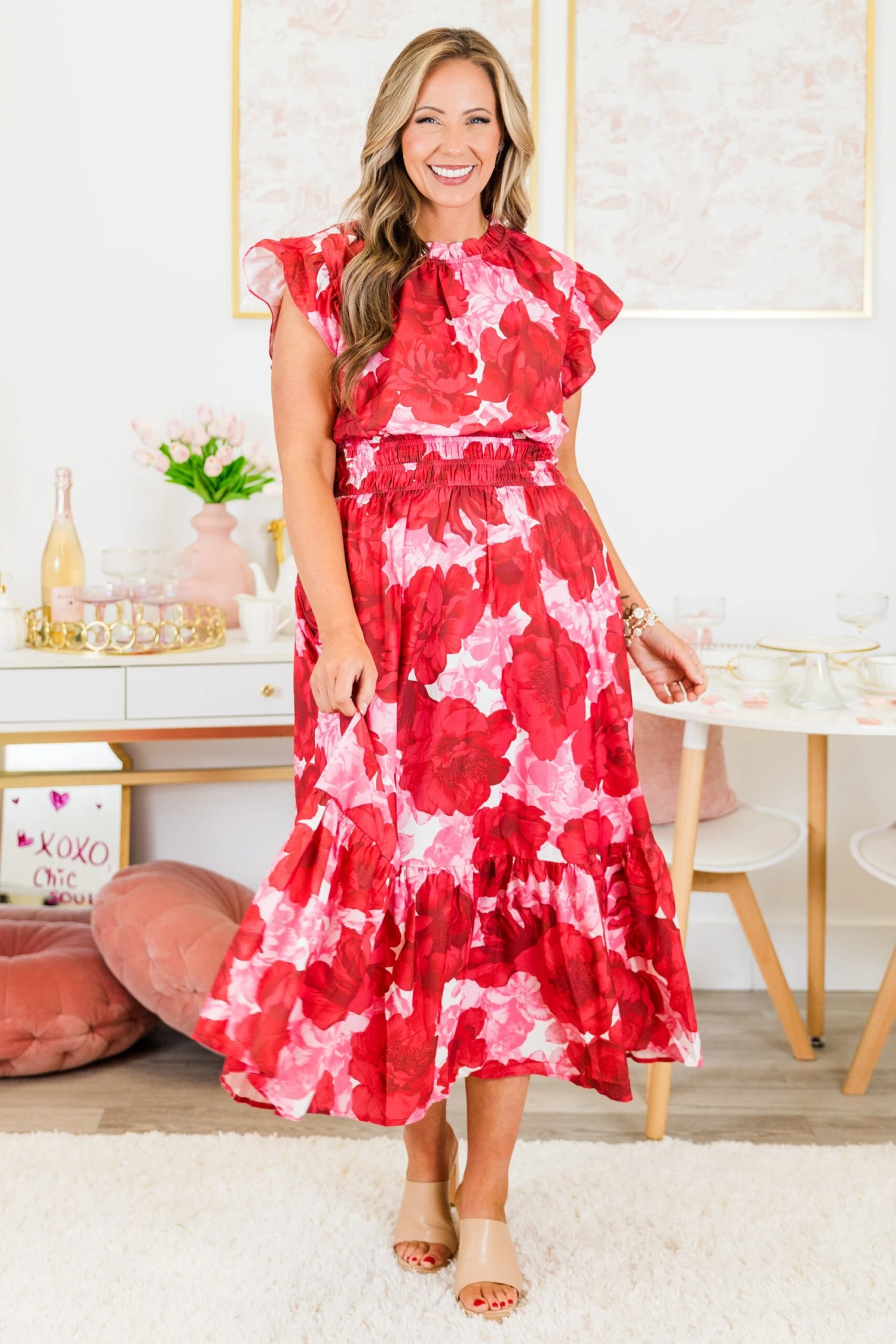 A Crazy Idea Dress, Pink 4 A Crazy Idea Dress, Pink - Image 2