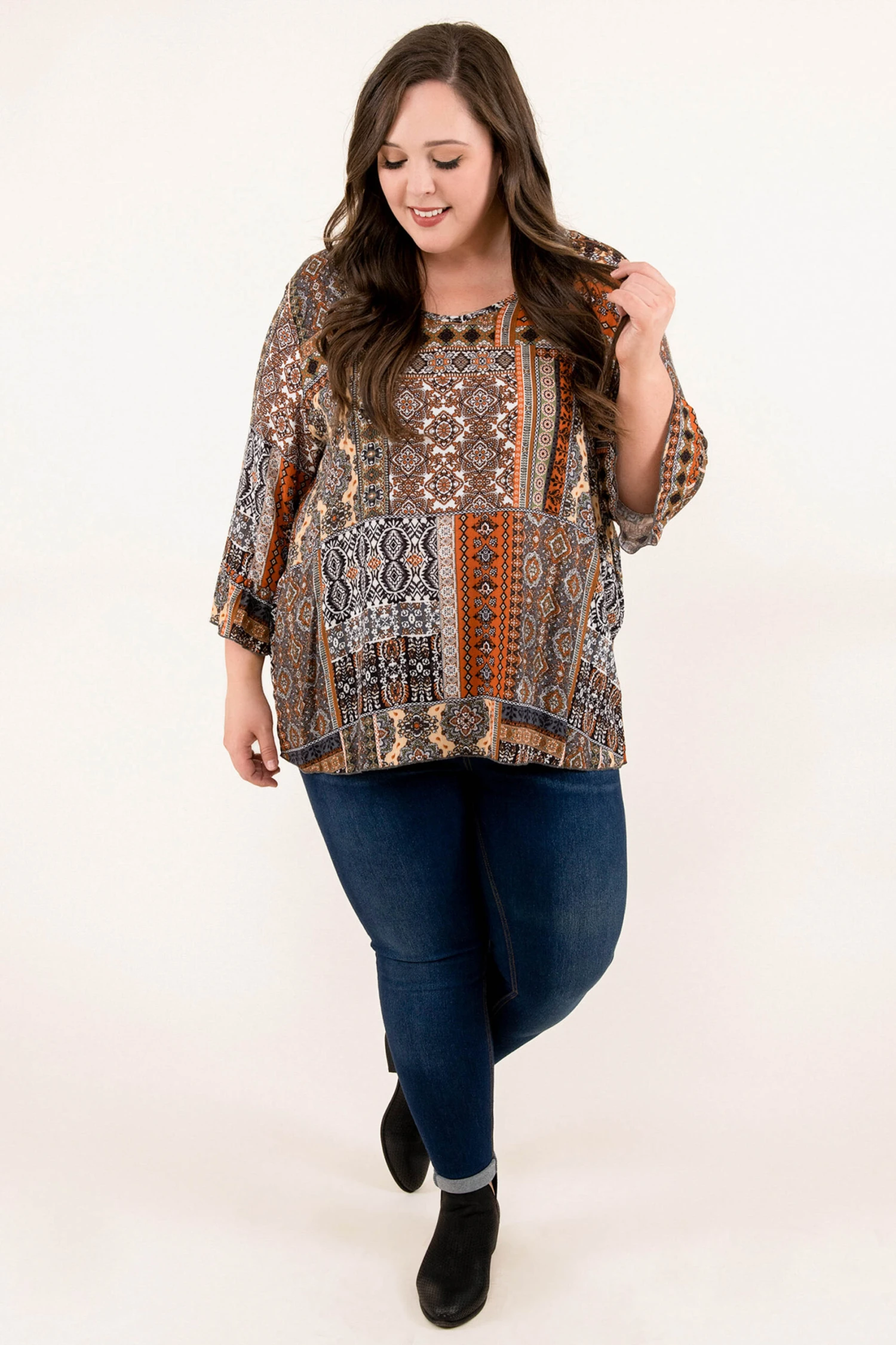 A Different Me Top, Rust 4 A Different Me Top, Rust - Image 2