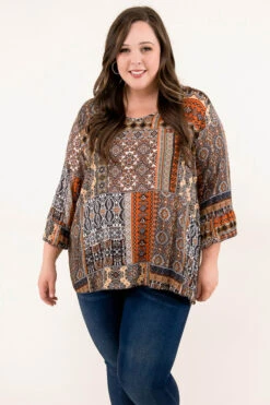 A Different Me Top, Rust