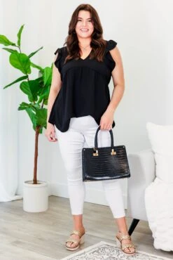 A Fire Within Babydoll Top, Black -Chic Soul Store AFireWithinBabydollTop Black 6