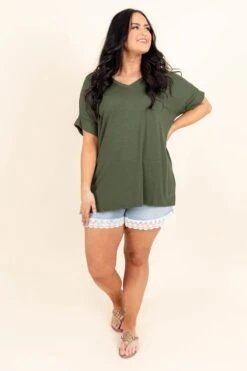 A Friend Like Me Shorts, Light Wash -Chic Soul Store AFriendLikeMeShorts LightWash 6