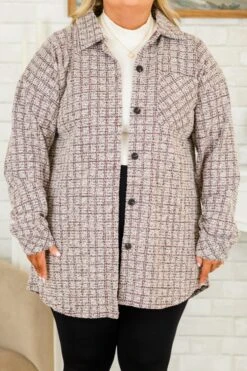 A Frosty Morning Coat, Burgundy 12 A Frosty Morning Coat, Burgundy -Chic Soul Store AFrostyMorningCoat Burgundy 2