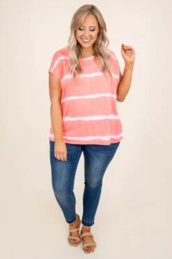 A Grand Throwback Top, Neon Pink -Chic Soul Store AGrandThrowbackTop NeonPInk 2