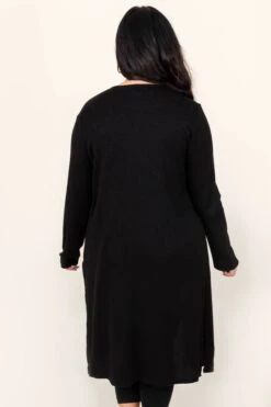 A Lucky Day Cardigan, Black -Chic Soul Store ALuckyDayCardigan Black