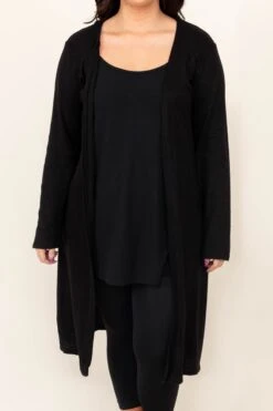 A Lucky Day Cardigan, Black -Chic Soul Store ALuckyDayCardigan Black 5