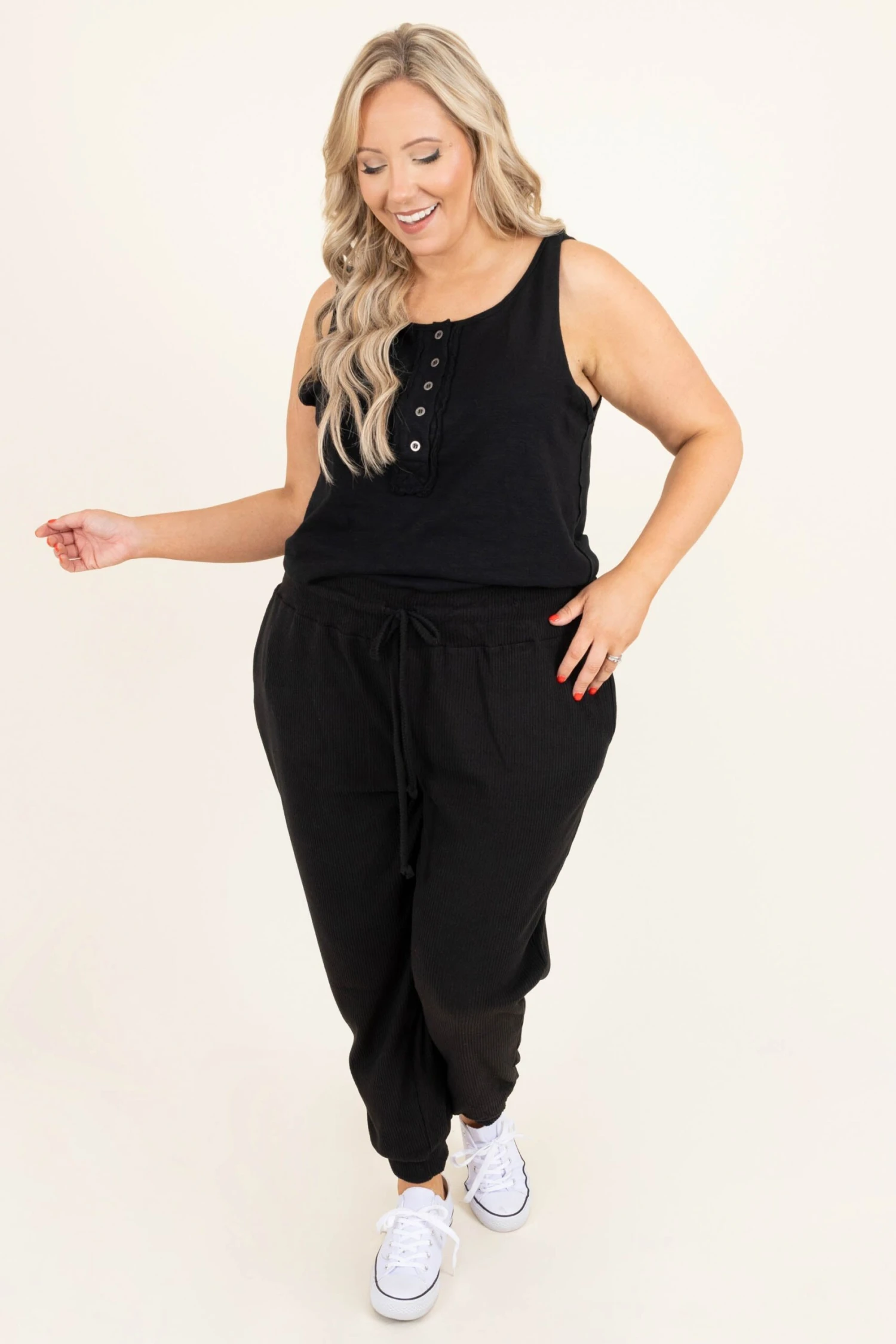 AM To PM Top, Black 5 AM To PM Top, Black - Image 3