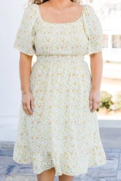 A Moment In The Sun Dress, Yellow -Chic Soul Store AMomentInTheSunDress Yellow 2