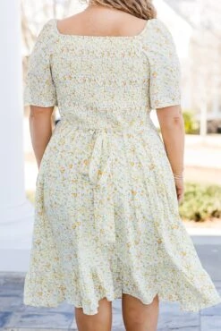 A Moment In The Sun Dress, Yellow -Chic Soul Store AMomentInTheSunDress Yellow