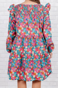 A Secret Garden Dress, Mint Pink -Chic Soul Store ASecretGardenDress MintPink